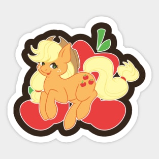 Honest Applejack Sticker